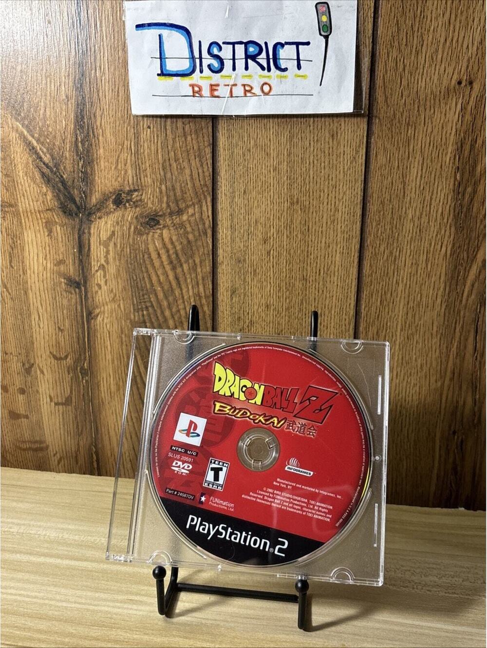 Dragon Ball Z Budokai Sony PlayStation 2 PS2, 2002 Video Game Disc Only Tested
